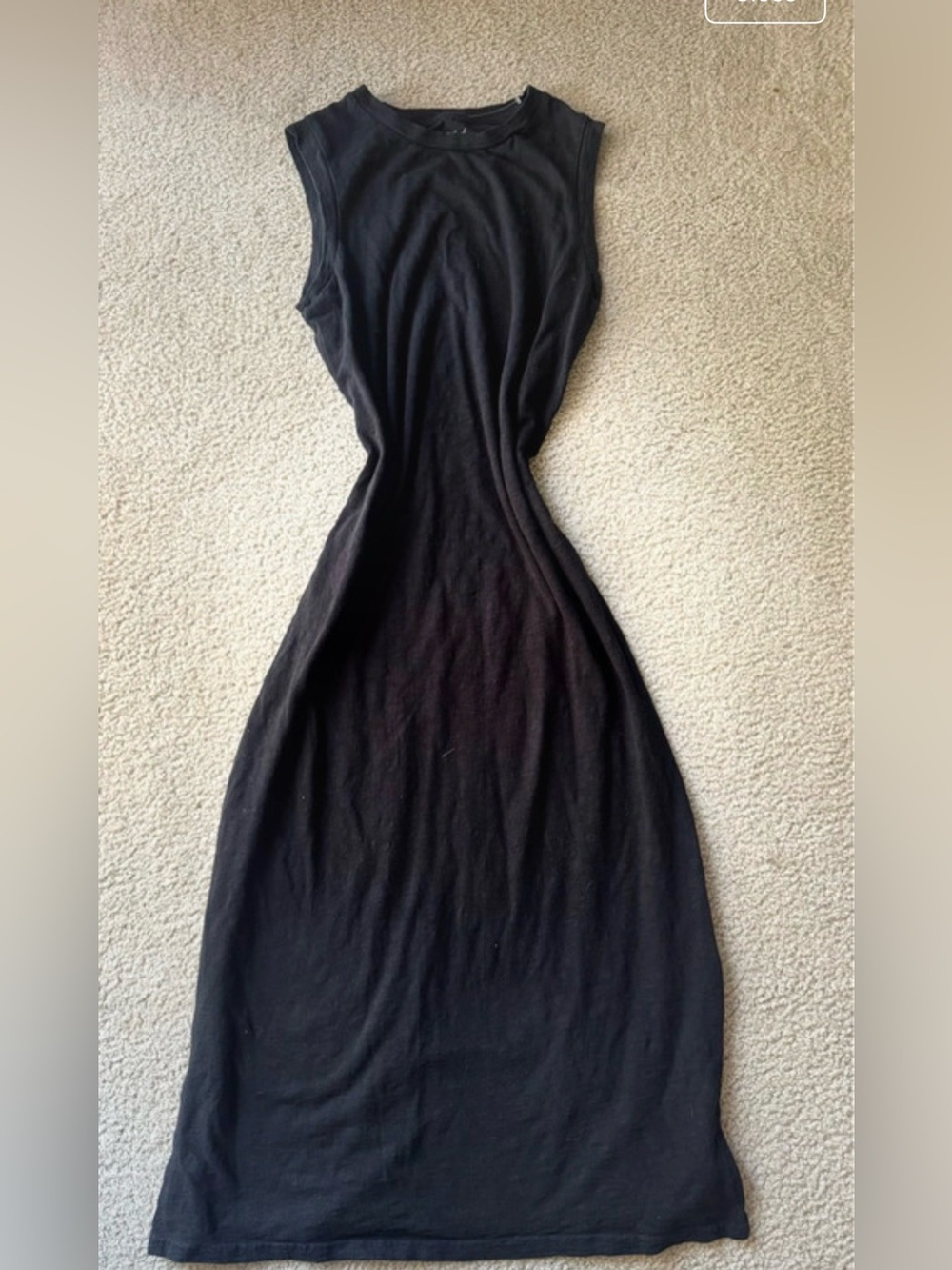 Universal Thread Black Sleeveless maxi Dress casual sleeveless